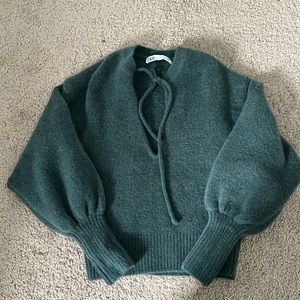 Zara cropped sweater